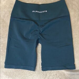 Alphalete Amplify Teal shorts